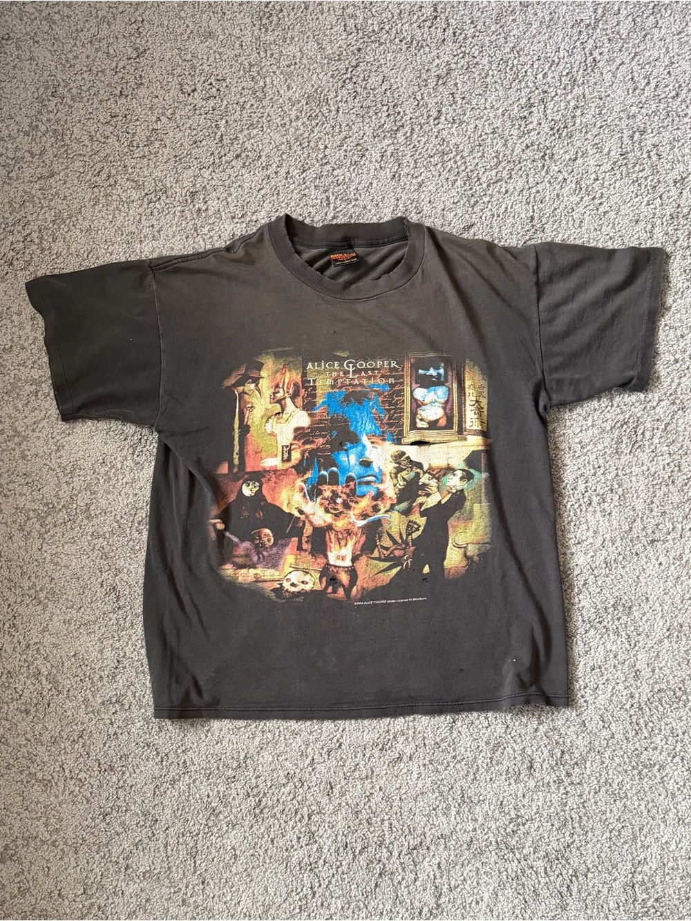 Vintage 1994 Alice Cooper The Last Temptation Band T-Shirt